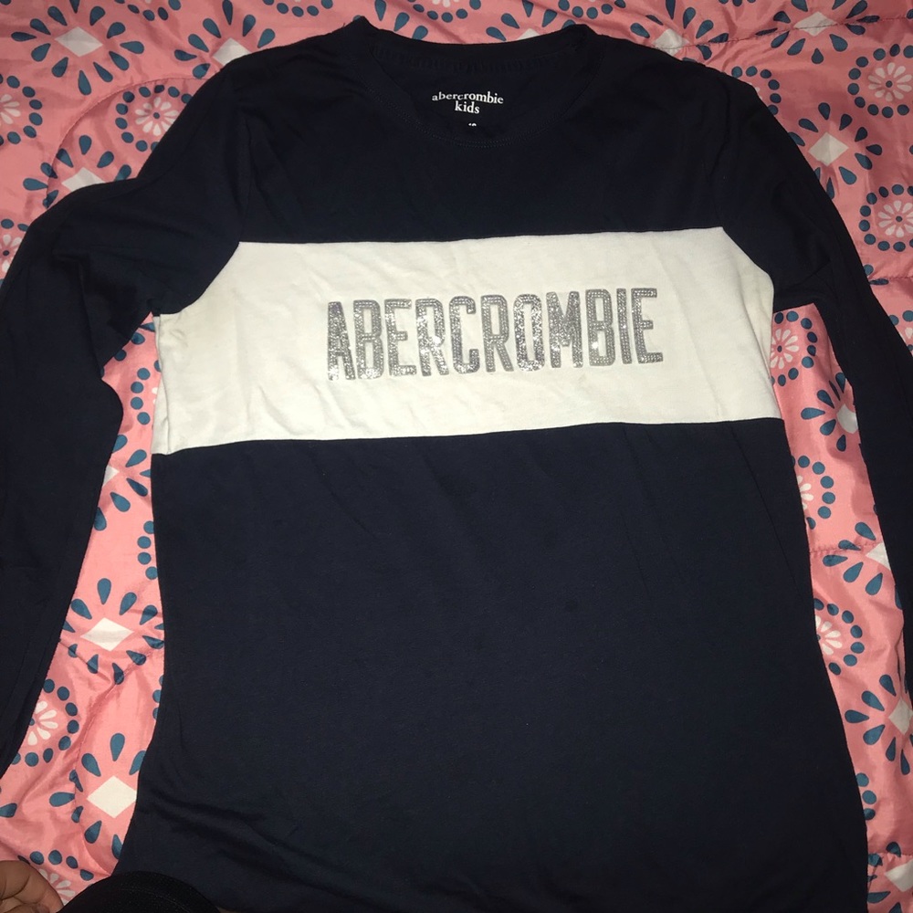 Color block Long sleeve tee shirt